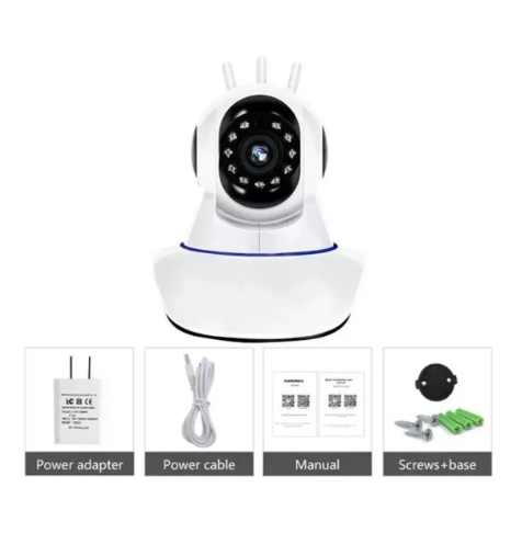 Camara IP WIFI 3 antenas 1080p